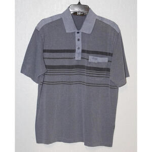 VINTAGE 90's Jeep Brand Vehicles Woven Polo Shirt Men XL Grandpa Style Look